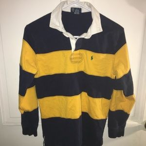 VINTAGE Boys Long sleeve Polo Ralph Lauren